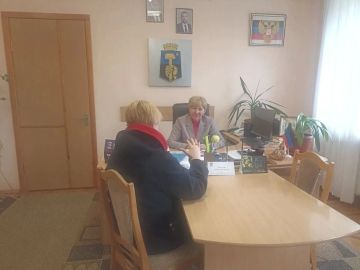 Елена Рязанцева: Сегодня, 14 апреля, провела личный прием граждан