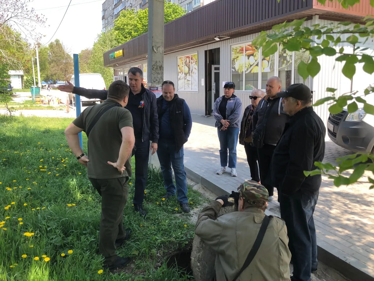 Александр Черников провел сход граждан в Кировском районе Донецка