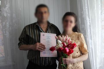 В ИК-10 состоялась первая в этом году регистрация брака