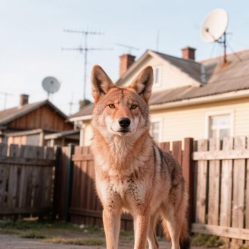 Шакалы подошли к домам: в Новоазовском округе после жалоб жителей поймали четырех хищников