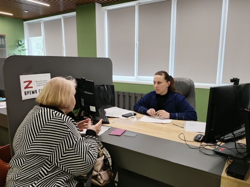 В филиале фонда «Защитники Отечества» прошел прием адресатов для оказания юридической помощи специалистами