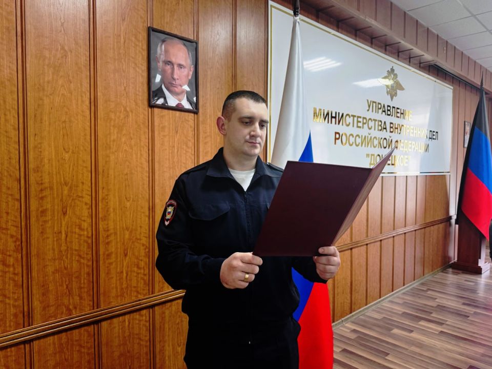 В столице Республики полицейские приняли присягу