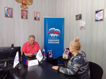 Сегодня, 21 мая 2026 года в Кировском районе г. Донецка состоялся приём граждан в Общественной приемной Общественного Движения «Донецкая Республика» и Единой России