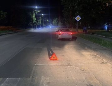 Полицейские проводят проверку по факту ДТП с участием несовершеннолетней