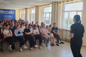 В преддверии летних каникул полицейские ведут профилактическую работу