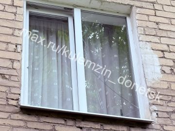 Последствия ночной атаки БПЛА в Куйбышевском районе