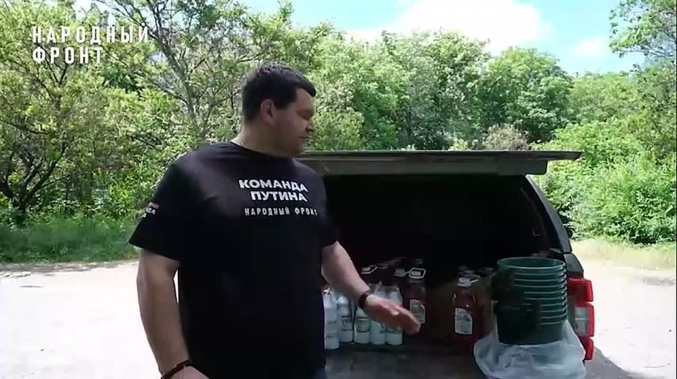 Сводная группа Народного фронта и Молодёжки доставила помощь в пункт временного размещения