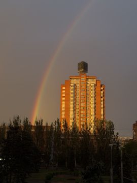 Радуга над Донецком