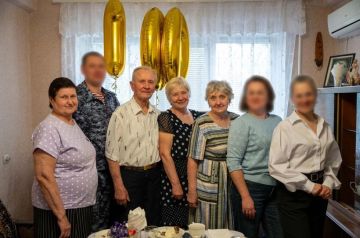 Росгвардейцы поздравили ветерана в Донецке со столетним юбилеем