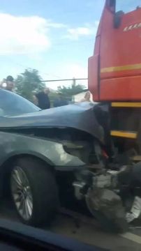 Серьёзное ДТП в районе суда в Кировском районе Донецка