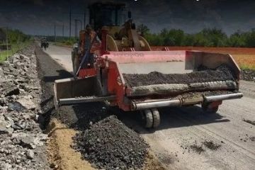 В ДНР ремонтируют автодорогу Шахтное – Степано-Крынка – Обрезное