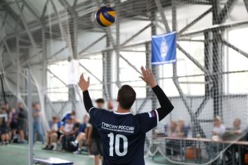 Команда ГУФСИН России по ДНР приняла участие в соревнованиях по волейболу