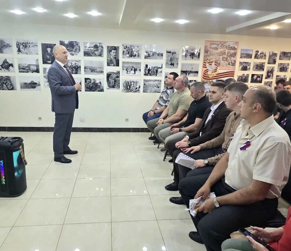 Дмитрий Огилец: Провёл расширенное правление Донецкой городской организации "Российский союз ветеранов Афганистана и специальных военных операций"