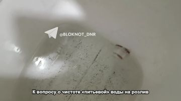 Осадок, как кофейная гуща: немного о питьевой воде на розлив в ДНР – наглядно
