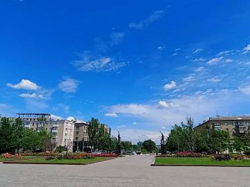17 июня в Донецке:. переменная облачность, без существенных осадков