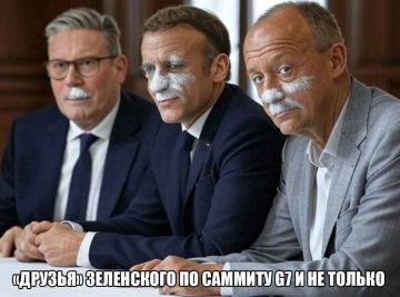 Там временем на полях саммита G7, где обсуждают судьбы мира…