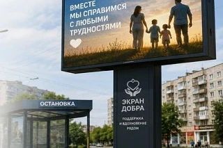 В городах ДНР установят «Экраны Добра»