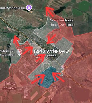 ФРОНТ: КОНСТАНТИНОВКА. Битва за Константиновку почти завершена, российские войска контролируют город и окружают последние очаги сопротивления противника