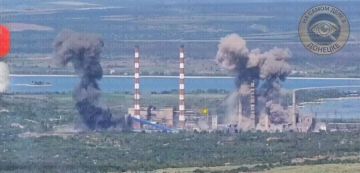 Сегодня ВКС РФ поразили Славянскую ТЭС 4 управляемыми авиабомбами