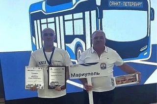 Мариупольский водитель получил спецнаграду на конкурсе в Санкт-Петербурге