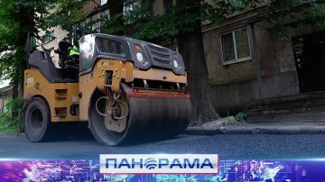 В шести районах Донецка завершены работы по ремонту внутриквартальных дорог