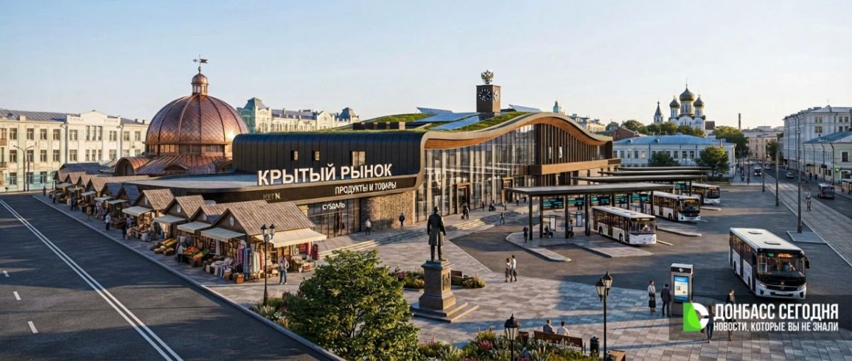 В Донецке перестроят автостанцию "Крытый Рынок" и построят новую "Южная": ещё 40 новых пространств