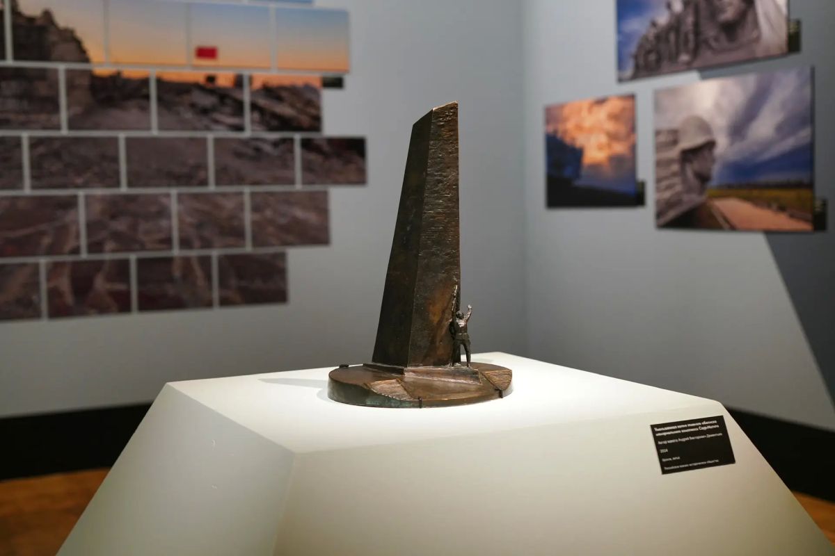 В Музее архитектуры представили выставку о мемориальном комплексе «Саур-Могила» в ДНР