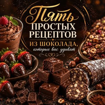 Сегодня праздник у сладкоежек — День шоколада!