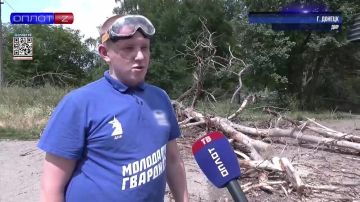 600 литров воды для нуждающихся: помощь от «Молодой Гвардии»