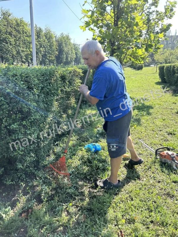 В эти летние дни сотрудники Дирекции парков активно продолжают работы по благоустройству