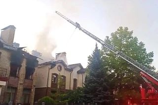 В Донецке огнеборцы ликвидировали пожар в результате атаки БПЛА ВСУ