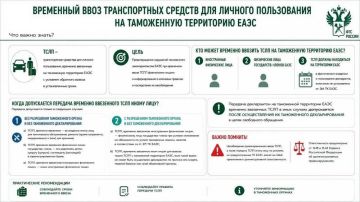 В ДНР продолжают фиксировать случаи нарушения гражданами сроков временного ввоза транспортных средств для личного пользования, а также условий их использования, в частности передача другому лицу