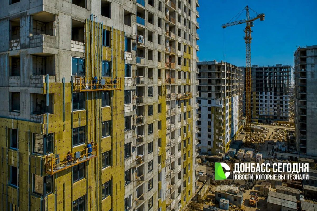 В Донецке построят 137 тысяч «квадратов» жилья в Пролетарском районе