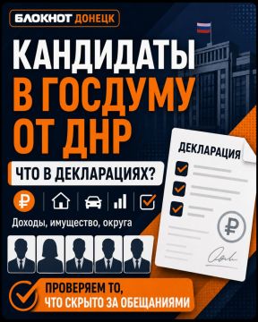 Нулевой доход, три Mercedes и 8 миллионов на счетах: что задекларировали кандидаты в Госдуму от ДНР