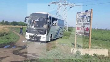 Пять человек пострадали в результате атаки БПЛА на рейсовый автобус, следовавший по маршруту "Краснодар — Донецк"