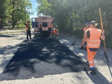 Ремонт дорожного покрытия по ул.Будапештская