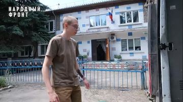 Народный фронт доставил в ПВР Донецка гуманитарную помощь