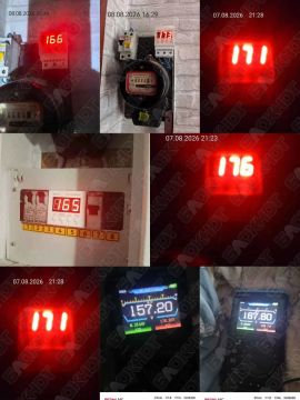 После «ремонта» напряжение в доме 8 по ул. Лизы Чайкиной в Донецке упало до 150 вольт