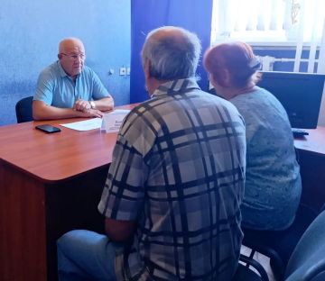 Наталья Бегуненко: В пятницу, 14 августа, в общественной приёмной Петровского района г. Донецка состоялся приём граждан