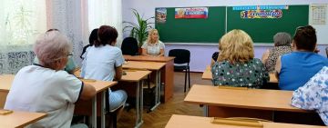 Наталья Бегуненко: В рамках проекта «УПРАВДОМ» руководитель Управы Петровского внутригородского района Администрации г.о. Донецк Наталья Ивановна Бегуненко провела встречу с сотрудниками «Школы № 108 г.о. Донецк» — среди...