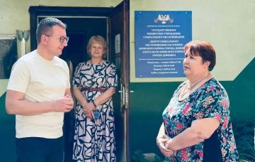 После разрушения стационара детская больница № 1 Донецка продолжает принимать пациентов
