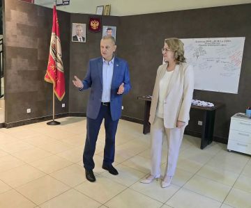 Дмитрий Огилец: В Доме Ветерана Донецкой республиканской региональной организации "Российский союз ветеранов Афганистана и специальных военных операций" состоялся дружеский визит Заместителя Председателя Правительства...