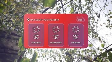 Погода в Донецке на 21 августа