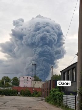Впервые атакован логистический центр OZON