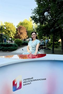 Виктория Мельникова: Провести новости в самом центре Донецка