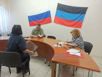 Валентин Левченко: Сегодня провёл очередной приём граждан