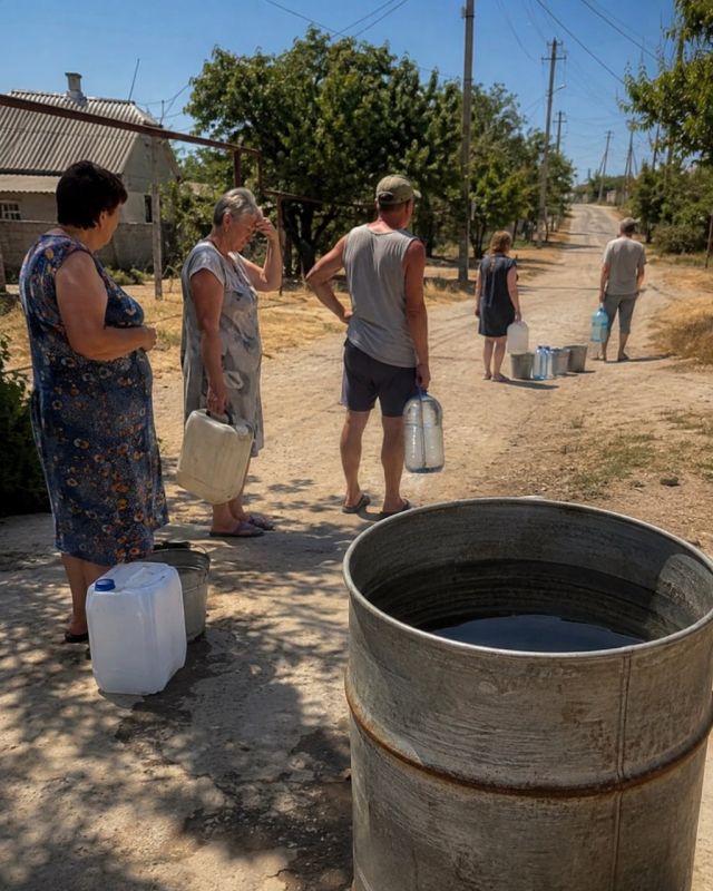 С 11 июня без воды: жители Темрюка говорят, что график здесь не работает