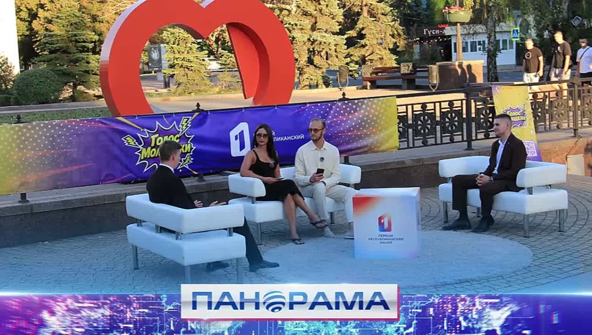 «Голос молодёжи» на бульваре Пушкина: студия под открытым небом, истории дончан и фантазии о будущем родного города