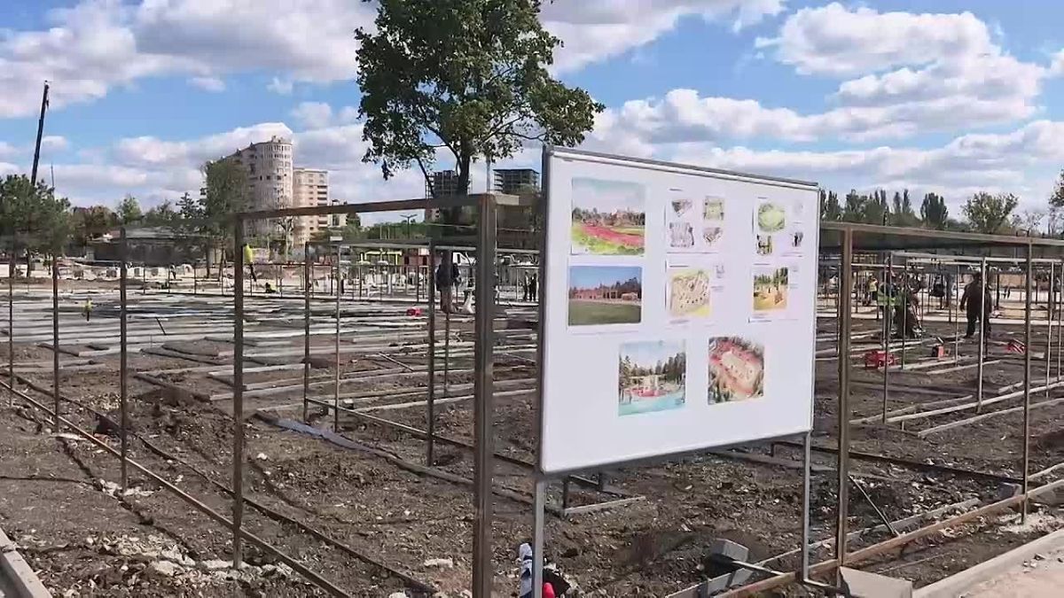 Денис Пушилин: Строительство донецкого парка «Патриот» выходит на финишную прямую