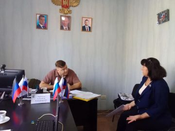 Сегодня, 9 сентября 2026 года в Кировском районе г. Донецка состоялся приём граждан в Общественной приемной